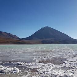 Arsenic and other heavy metals forming a foam on the lake