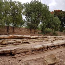Dry riverbed of Toro Toro river