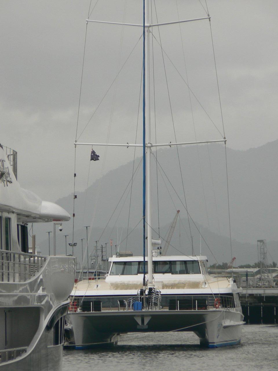 Impressive ship at the wharf