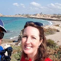 Exploring the ancient port city of Caesarea
