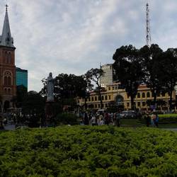 Kathedrale und Post