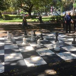 Chess game in Hyde Park