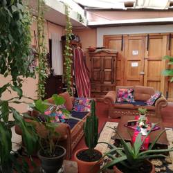 der Patio im Casa de Leon