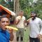 Having papaya directly from the tree