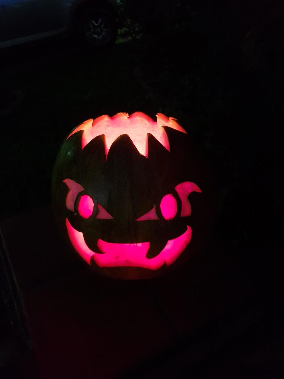 Meaghan's hallooween watermelon