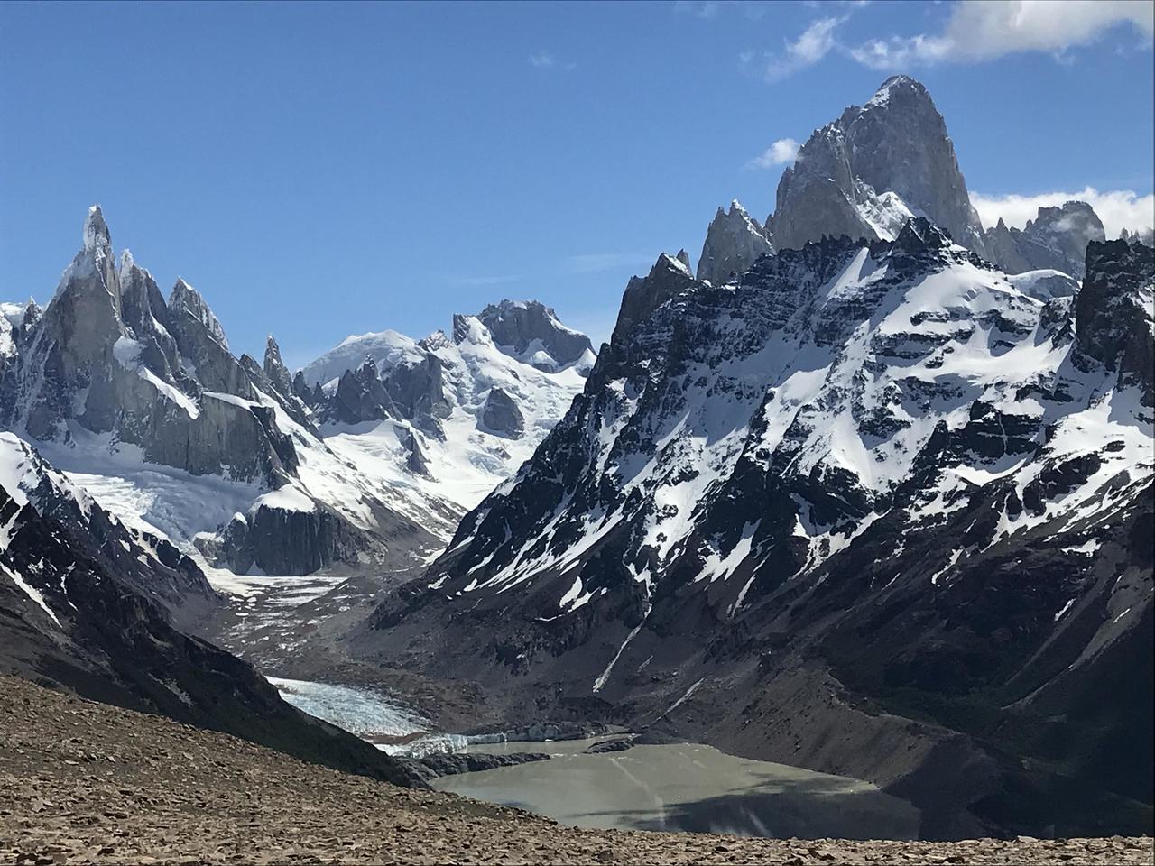 Should be able to see glacier