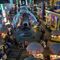 My dining view from the New Little India restaurant in BIFF square