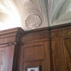 Rome - The Convent of St. Bonaventure (3D painted ceiling and walls)