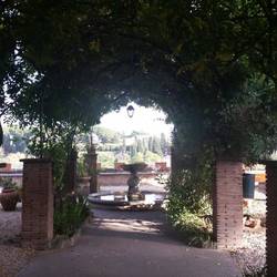 Rome - The Convent of St. Bonaventure (monastery gardens)