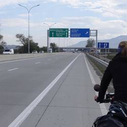 Taking the motorway - a great decision