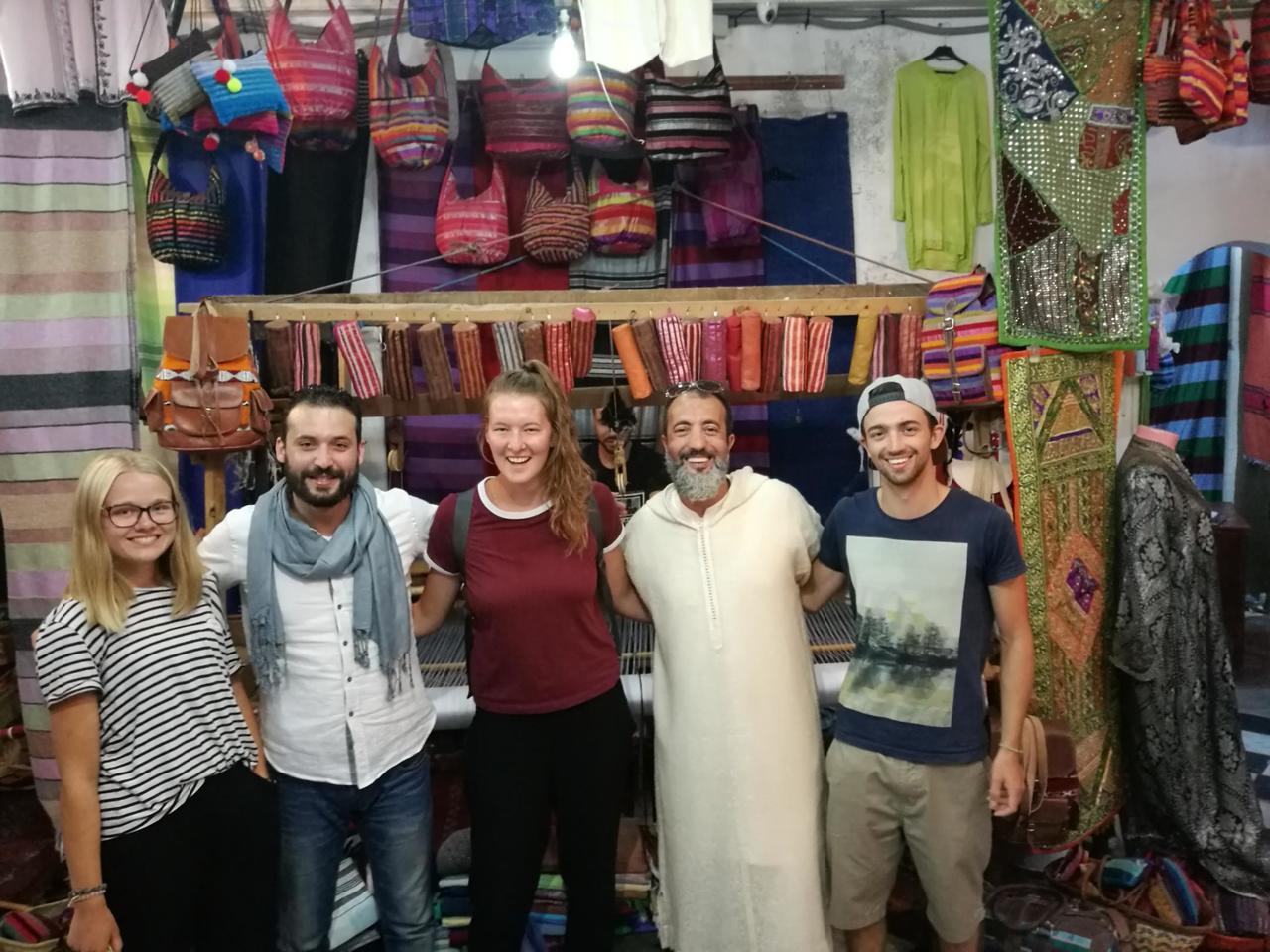 "Bazar Naciria" mit Driss + Mohammed
