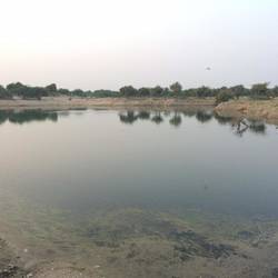 Le lac a sec