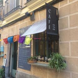 Matilda's our little breakfast shop near the Prado