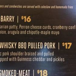 The Barry Burger.