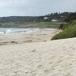 Der wunderschöne Strand in Carmel by the sea