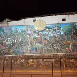 Map of Cusco under the Inca empire