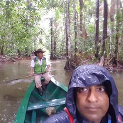 Navigating through the canal