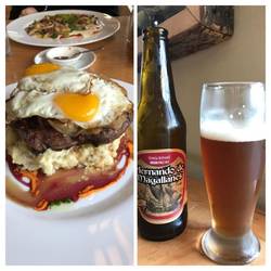 Steak and beer