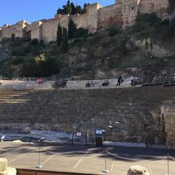 Amphitheater and Alcazaba
