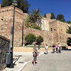 Malaga Gibralfaro castle