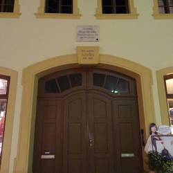 erste Weimarer Wohnung Schillers in der Windischengasse 8