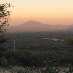 Sonnenaufgang in Weavers Rock