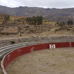 Amphitheater for bull fights