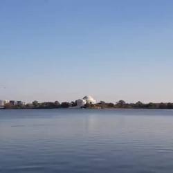 The Jefferson Memorial across the tidal basin
