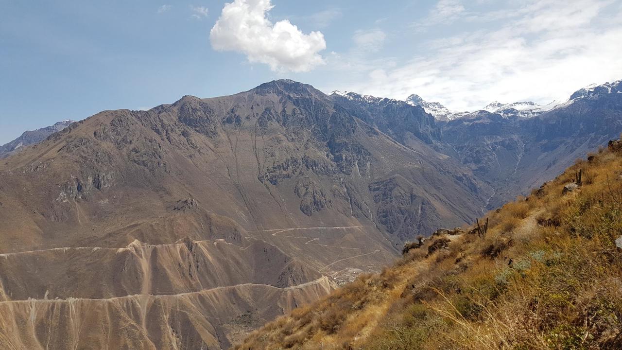 Canyon all way to the right