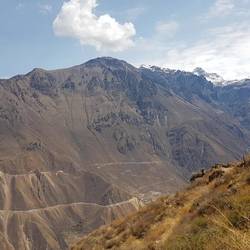 Canyon all way to the right