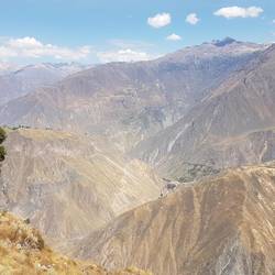 Mountain ranges to the left