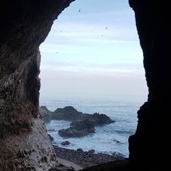The cove outside