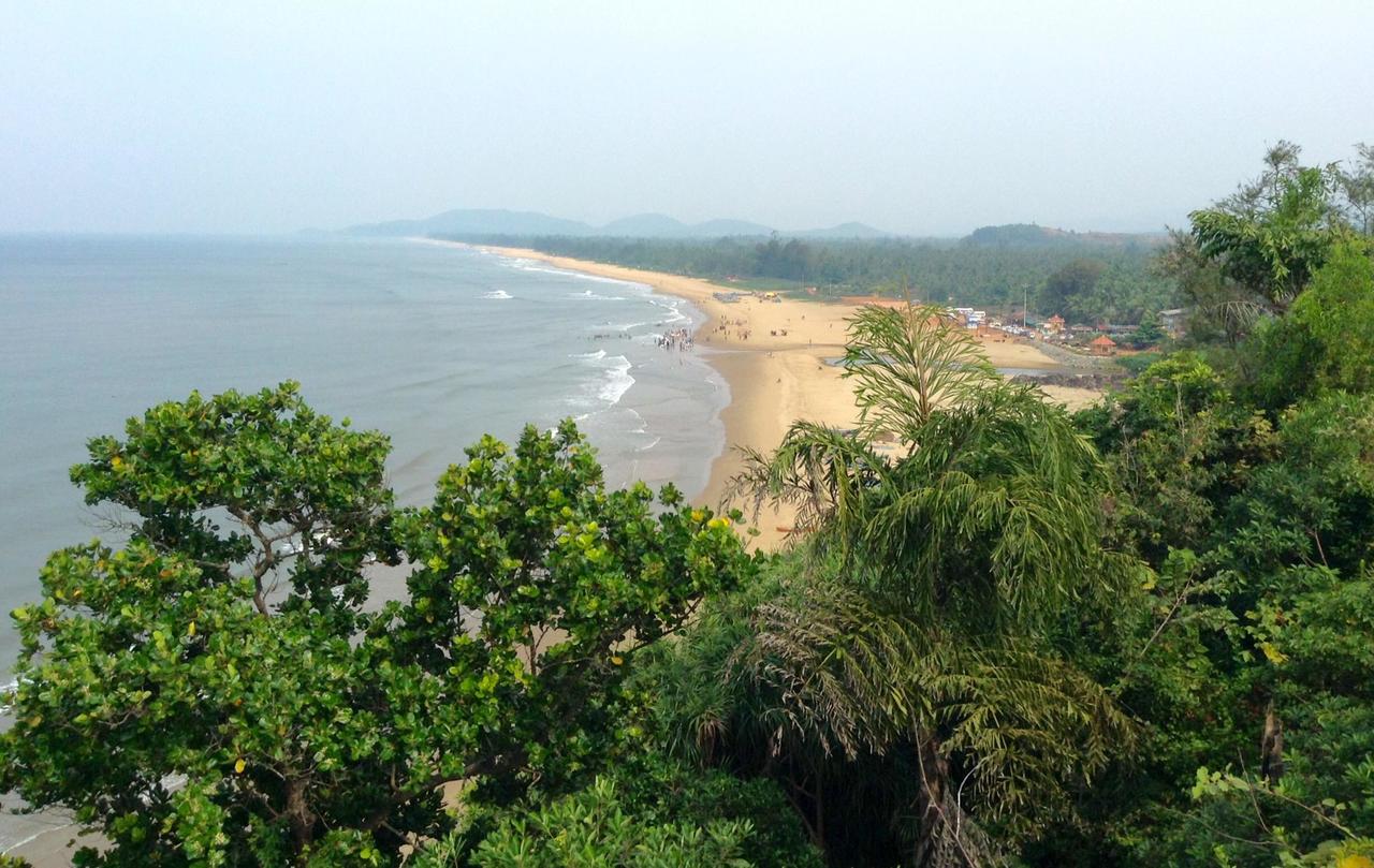 Gokarna Beach von Süden betrachtet.