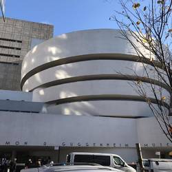 Exterior of the Guggenheim