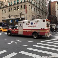 Ambulances were everywhere this afternoon and so noisey!