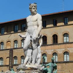 Neptunbrunnen auf der Piazza della Signoria