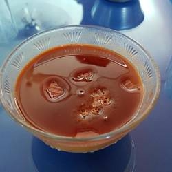 Chocolate flan
