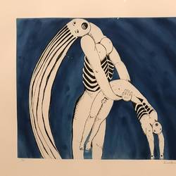 Louise Bourgeois - One of the Triptych for the Red Room