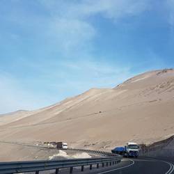 Climb out of the Lluta valley