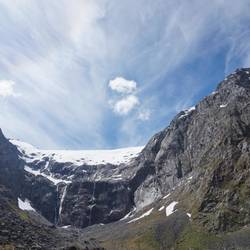 Sie Aussichten auf dem Weg zum Milford Sound.