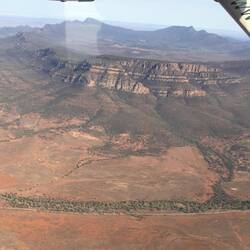 Wilpena Pound from the air