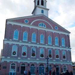 Faneuil Hall - The Cradle of Liberty, the site of fiery revolutionary debate.