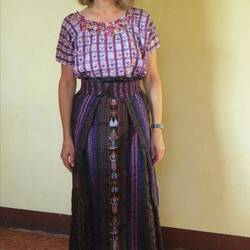 Huipil und Corte aus Santiago