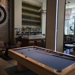 Hotel lobby - there is also a games room and VR game to experience