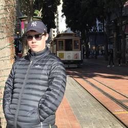 Waiting to board the cable car