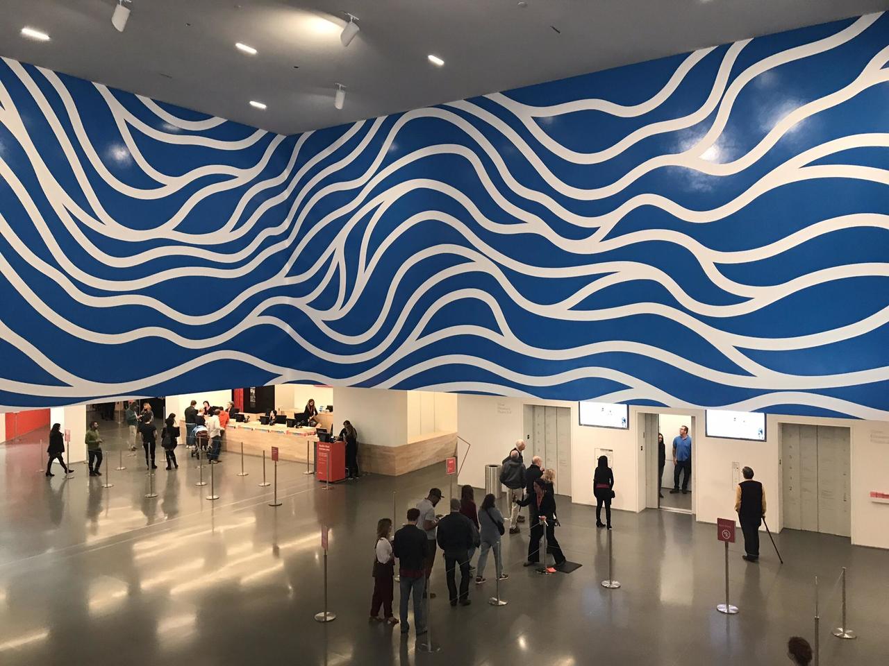 Foyer area of MoMA