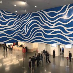 Foyer area of MoMA