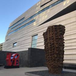 MoMA building from the sculpture garden