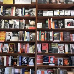 Inside City Lights bookstore