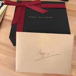 Angus's gift - Daniel Wellington watch